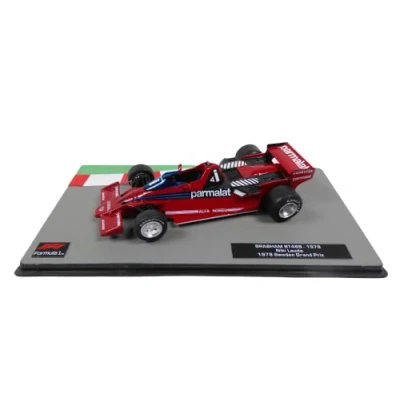 Image of OPO 10 Formula 1 car 1/43 compatible with Brabham BT46B 1978 Niki Lauda Sweden GP MFD06