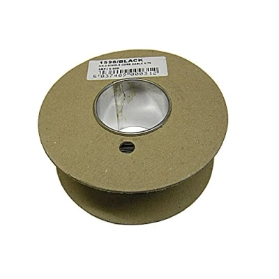 Image of 6x TECNIKS 9/0.3m Cable 50m 1598/BLACK