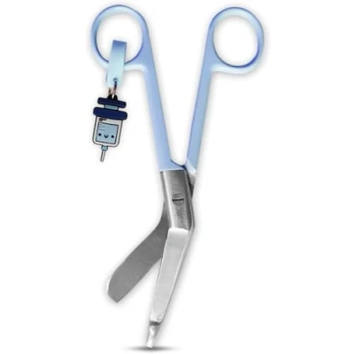 Image of Nursing Scissors Blunt Tip Stainless Steel Distinctive
