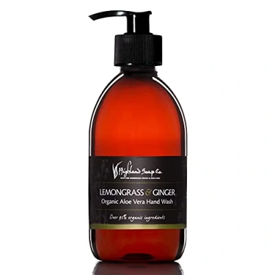 Image of The Highland Soap Company Lemongrass &amp; Ginger Hand Wash 300ml
