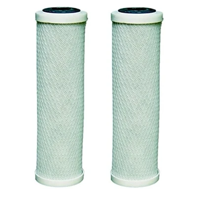 Image of 2 x Carbon Water Filter Cartridges fits All 10&quot; Housings for RO Reverse Osmosis
