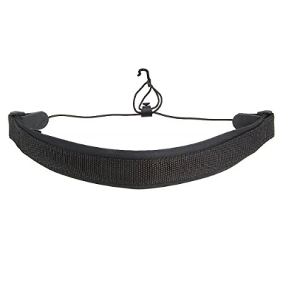 Image of Neotech Wick It Sax, Regular, Plastic Covered Metal Hook Saxophone Strap (8401192),Black