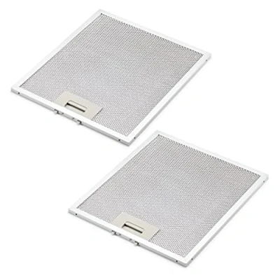 Image of Supremery 2x Metal Grease Filter for Cooker Hood 305 x 267 mm AEG Electrolux 405525042 9 4055250429 Elica GRI0009219A KIT0010805 93952919 Whirlpool Bauknecht 480122102168 C0 03141. 58 ARI314158