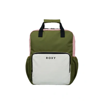 Image of Roxy Rucksack, Women&#039;s, Size: One Size, Green pink