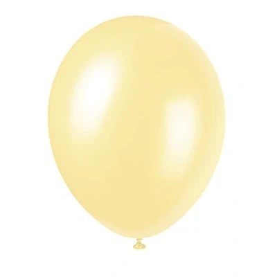 Image of Premium Ivory Pearlized Balloons (30cm) Pack of 8 Elegant Party Decorations