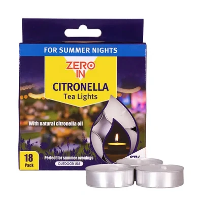 Image of Zero In Citronella Tea Lights 18 Pack