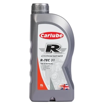Image of Carlube Triple R 10W 40 ACEA A3/B4, API SN+ Synthetic Engine Oil TEC 31 1L