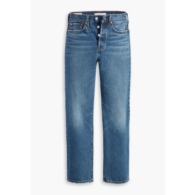 Image of Levi&#039;s Wedgie Straight leg jeans, Women&#039;s, Size: 25x26, Blue denim