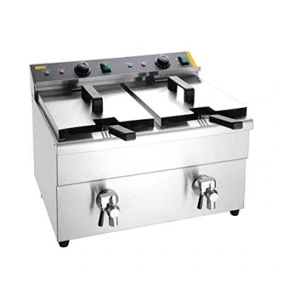 Image of Buffalo Twin Tank Induction Fryer 2x3kW