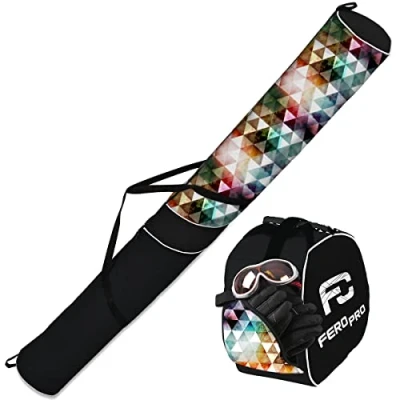Image of Ferocity Premium set ski bag and boot for 1 pair of poles, shoes, helmet triangle [053]