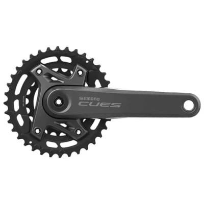 Image of Shimano FC U6000 2 Crankset Black 175 mm