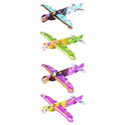 Image of Henbrandt 1x Fairy Glider  Kids Polystyrene Flying Pinata Toy Loot Party Bag Fillers Wedding Pack Gifts for Girls