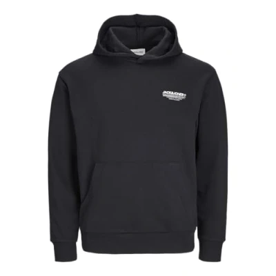 Image of JACK &amp; JONES Men&#039;s Jjolive Sweat Hood Sweatshirt, Black Jack&amp;Jones, XXL