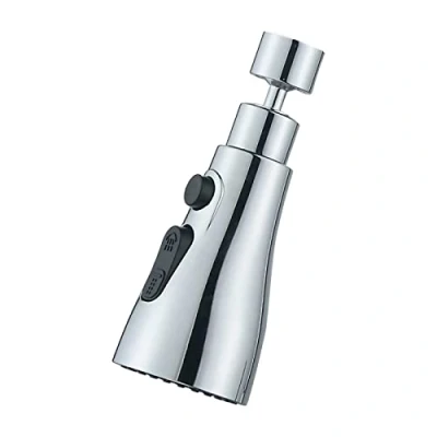 Image of Andoer Kitchen Tap Spray Head Faucet Sprayer Attachment 3 Functions 360Swivel Spayer G1/2 Water saving Sink Aerator for Replacement Polished Finished