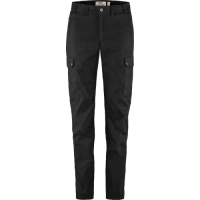 Image of Fjallraven 84775 550 Stina Trousers W Pants Women&#039;s Black Size 48/R