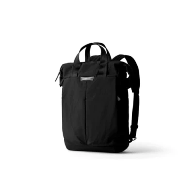 Image of Bellroy Tokyo Totepack, water resistant woven convertible backpack and tote bag Raven