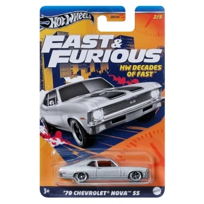 Image of Hot Wheels Fast &amp; Furious &#039;70 Chevrolet Nova SS (2/5)