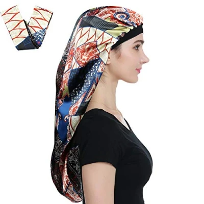 Image of Alnorm Sleep Bonnets for Curly Hair Braids Black Women