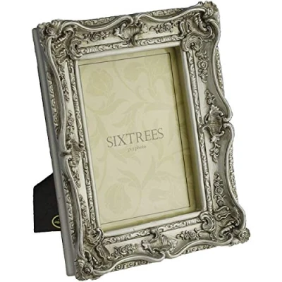 Image of Chelsea Swept Silver Photo Frame 4X6
