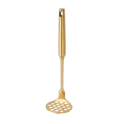 Image of Small Potato Masher,Stainless Steel Vegetables Fruits Masher for Mashed Potato,Avocado, Potatoes, Beans, Meat,