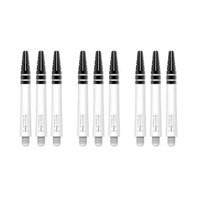 Image of RED DRAGON Nitrotech Intermediate Stems Solid White 3 sets per pack (9 in total)