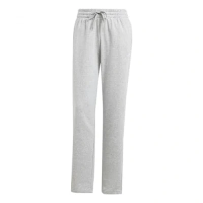 Image of adidas Sportswear Essentials Small LOGO OPEN HEM PANT Tracksuit bottoms, Women&#039;s, Size: Small, Medium grey heather