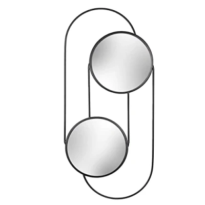 Image of Paoletti Abstract Double Wall Mirror