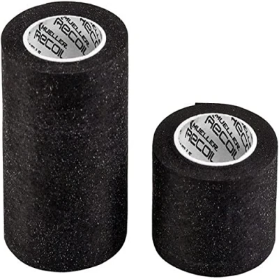 Image of Mueller Recoil Cohesive Tape Black 2.55cm x 3.66m