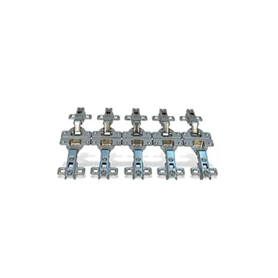 Image of Danco 10x Steel Nickel Hinge, Silver, Door Mount, Catalogue number 100150BKY
