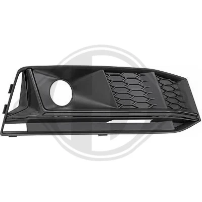 Image of 8W0807682LRU6 bumper Grill DIEDERICHS 1020248 Right for vehicles with sport AUDI: A4 B9 Saloon, Avant