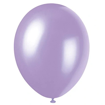 Image of Premium Lovely Lavender Latex Balloons (30cm) Pack of 50 Perfect for Parties, Celebrations, and Decorations