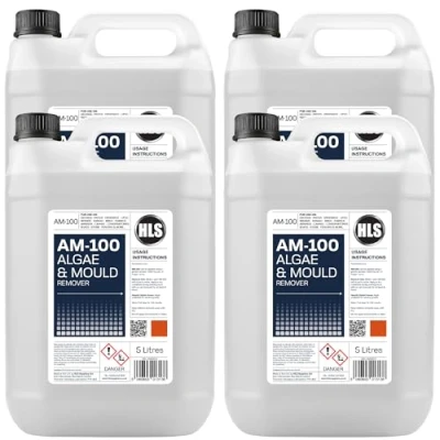 Image of AM 100 Algae, Mould &amp; Mildew Remover 20L Pack (4 x 5L)