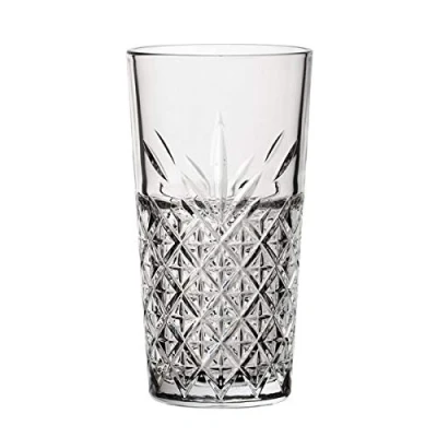 Image of Utopia Timeless Vintage Stackable Hiball Glasses 15.75oz / 450ml Pack of 4