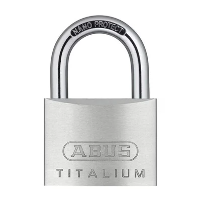 Image of Abus 64TI/60 Titalium Aluminium Alloy Key Padlock 60mm
