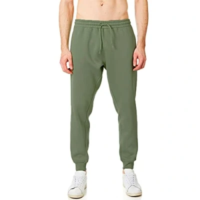 Image of RIPT RCPNT764 Men&#039;s Soft Touch Sweatpants Loungewear Joggers, Army, L