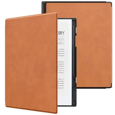 Image of TiMOVO Case Compatible for Remarkable 2 Tablet, Slim Lightweight Stand Hard Back Shell Protective Cover with Pen Holder Paper Tablet 10.3&quot; 2020 Released, Brown