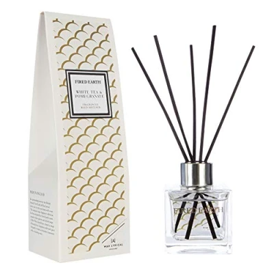 Image of Fired Earth by Wax Lyrical Reed Diffuser 100ml White Tea &amp; Pomegranate