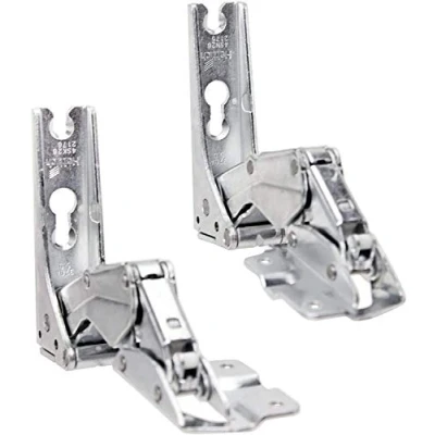 Image of Spares2go Integrated Door Hinges Fits Kuppersbusch Fridge Freezer (Upper Lower, Left Right, 3362 3363 5.0 41,5, Hettich)