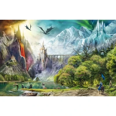 Image of Ravensburger Puzzle Règne des Dargons (3000 pièces)