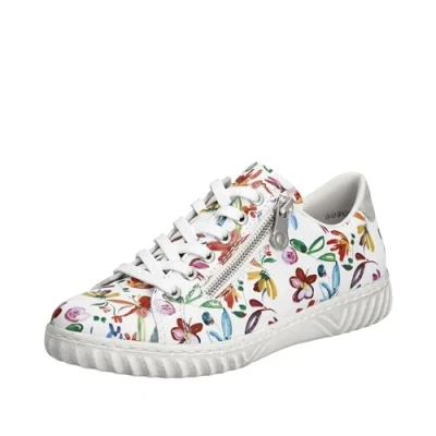 Image of Rieker Women&#039;s N0900 Sneaker, Colourful, 5 UK