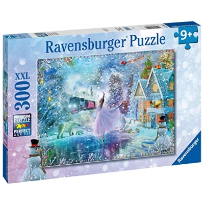 Image of Ravensburger Christmas Jigsaw Puzzles for Kids and Adults Age 9 Years Up 300 Pieces Winter Wonderland
