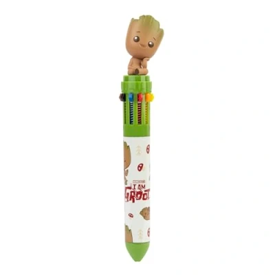 Image of Grupo Erik Groot Pen Marvel 10 In 1 Ballpoint With 3D Baby Topper Gifts I Am Cool Cute