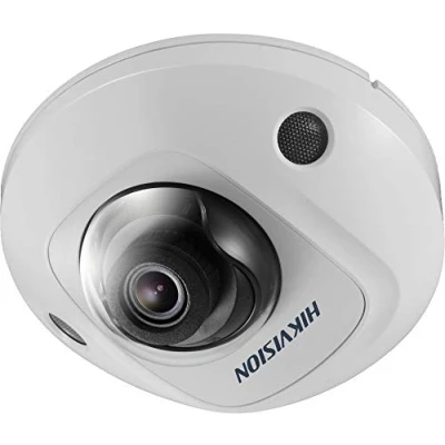 Image of HIKVISION 5 MP IR Fixed Mini Dome PoE Outdoor IP Camera with built in microphone (DS 2CD2555FWD IS)