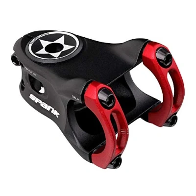 Image of Spank Split Stem MTB/MTB Unisex Adult Stem, Red, 50 mm
