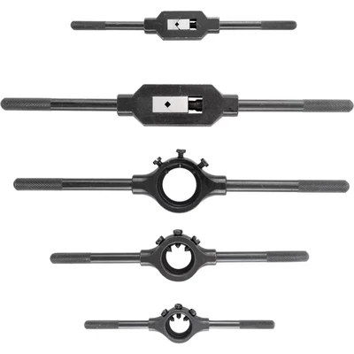 Image of Traditional Tap Wrench &amp;DIESTOCK Set 5 PCE