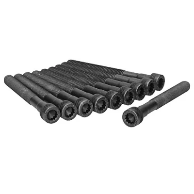 Image of 1239900412x10 Cylinder Head Bolt Kit AJUSA 81009100 Female Star 10 MERCEDES BENZ: 190