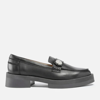 Image of Steve Madden Women&#039;s Meggie Leather Loafers UK 4