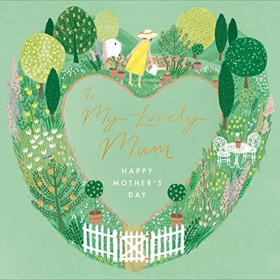 Image of My Lovely Mum Foiled Mother&#039;s Day Greeting Card Beautiful Mothers Cards 485534
