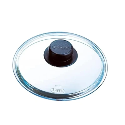 Image of Pyrex 4937275 Glass lid, 20 cm, gray color