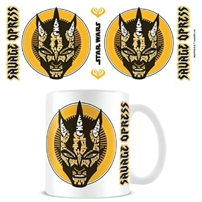Image of Star Wars: The Clone Wars Mug (Savage Opress Design) 11oz &amp; Ceramic White in Presentation Gifts Box Official Merchandise